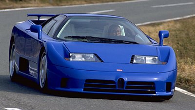 Bugatti on Bugatti Eb110  1992