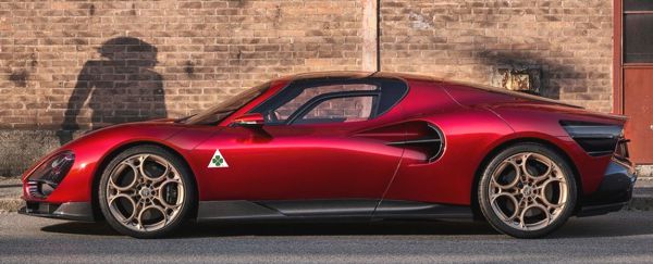 Alfa Romeo 33 Stradale, engine, electric motor, battery, range