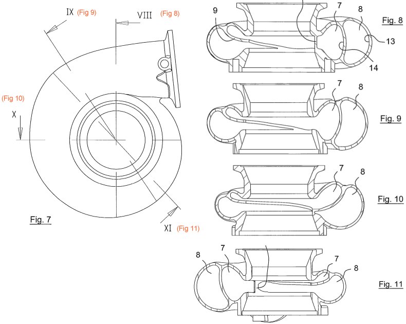 911 Turbo S: turbo charger with variable turbine geometry (VTG) and waste  gate